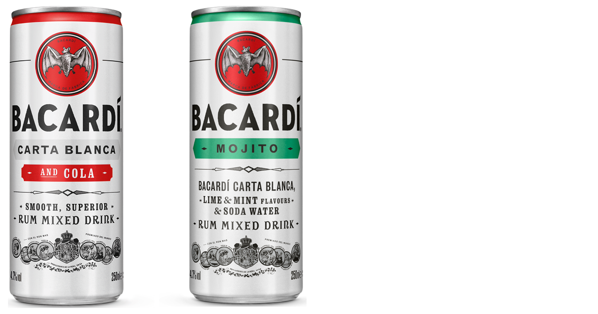 Bacardi cans
